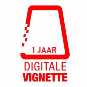 jaarvignet Oostenrijk | 1 jaar | Digitaal e-vignet op kenteken.